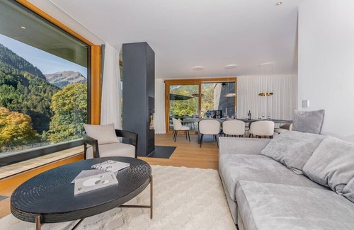 Sankt Gallenkirch Ski Chalet | Design Chalet with Wellness near the Slopes