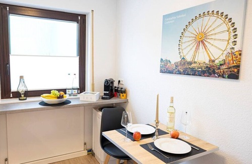 Crailsheim Apartment | Design Studio mit 30qm, 1 Wohn-schlafzimmer, Max. 2 Personen