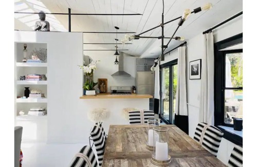 Sag Harbor House | Designer 4-bedroom & 2.5 bathroom home w/ pool in Sag Harbor