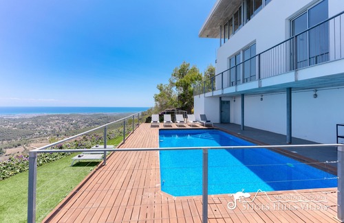Canyelles Villa | Designer Villa El Mirador with Panoramic Sea Views & A/C