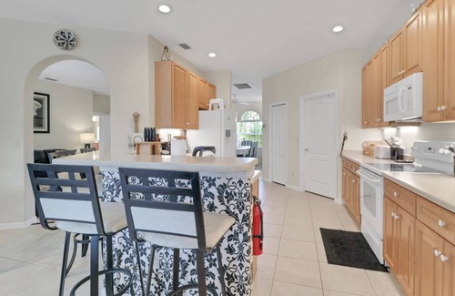 Biggar House | Desirable South Fort Myers Heated Pool Home! Gated Community, Close to Beaches, Parks & Shopping!