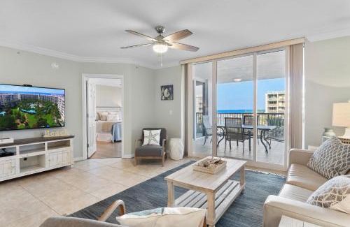 Fort Walton Beach Apartment | Destin West Heron 505 - Bay Views - Overlooking the Lazy River - Free Beach Svc