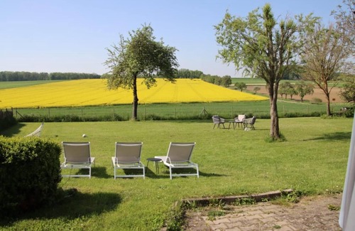 Blaufelden House | Detached country house Paco with 2100sqm fenced plot, fireplace, sauna and visit the alpaca farm in the neighborhood