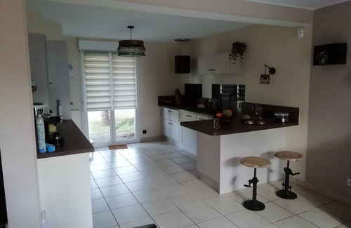 Lion-sur-Mer House | Detached house with exotic garden, swimming pool near landing beaches