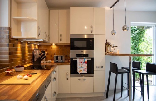 Garding House | Detached vacation home for 12 people with spacious garden and sauna just a short distance from