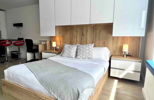 Suba Apartment | DF*| Comfortable loft+ Work area +Gym F04