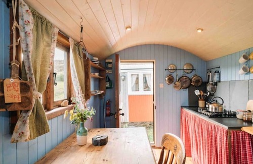 St. Neot Cabin | 'Diddylake' A pair of shepherd huts in the wild.