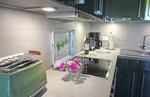 Rettin Apartment | Die 60m² Große Ferienwohnung "treibgut" im Kortenkamp 3d in Rettin ist nur 200m