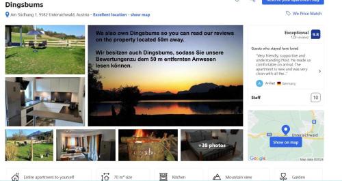 Finkenstein am Faaker See Apartment | DingDing
