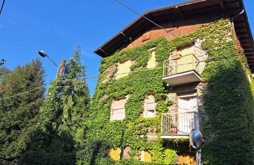 Magreglio Apartment | Dinky's apartment with a balcony overlooking the woods
