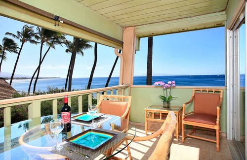 Kihei Condo | Direct Beachfront Spectacular Ocean Views Fully Renovated!