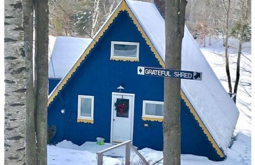 Antrim Ski Chalet | Direct Waterfront, Year-Round, A-Frame Cabin