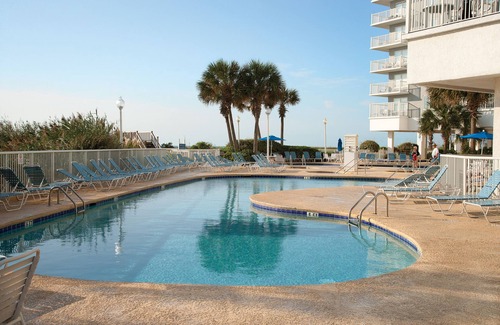 Arcadian Shores Resort | Directly Oceanfront King at Family Resort + Official On-Site Rental Privileges
