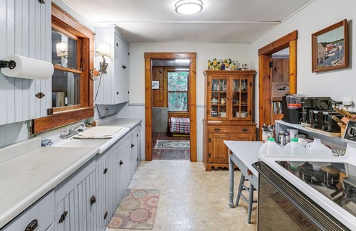 Dedham Cottage | Dock, Beach, Views: Rustic Green Lake Cottage