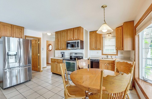 Harrison House | Dock + Views: Scenic Lakefront Escape in Harrison