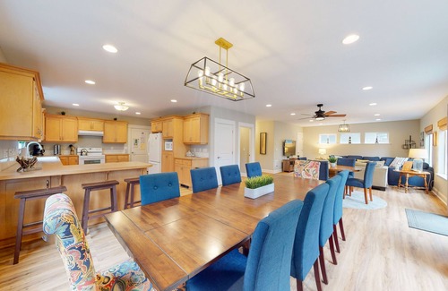 Rockaway Beach House | Dog-friendly home near the beach with hot tub, WiFi, Ping-Pong, & foosball