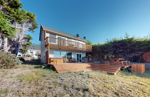 Westport House | Dog-Friendly Home w/Ocean Views, Private Hot Tub, Washer/Dryer, and Free WiFi