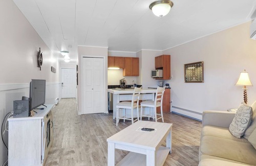 Charlevoix Condo | Dog Friendly | Remodeled | Downtown Charlevoix Gem | Indoor/Outdoor Pool