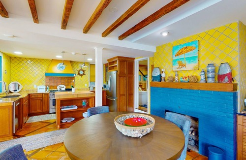 Historic District House | Dog-friendly riverfront home with dock, 2 balconies, waterside patio, & grill