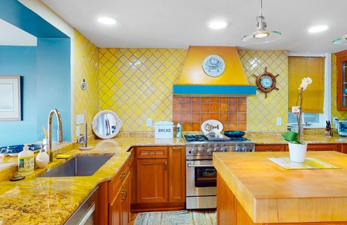 Historic District House | Dog-friendly riverfront home with dock, 2 balconies, waterside patio, & grill