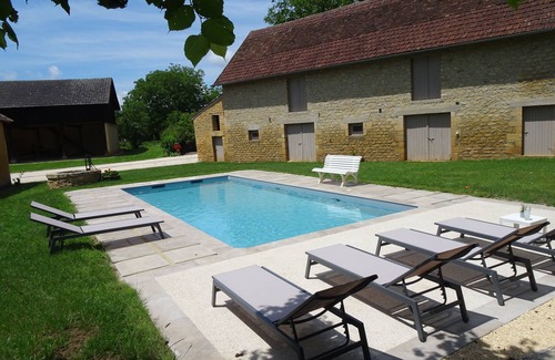 Milhac House | Domaine avec piscine à Milhac