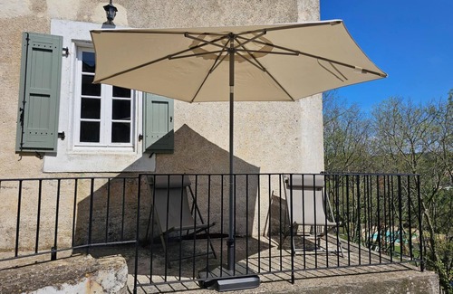Sauve Apartment | Domaine de Bagard - Gîte STEVENSON 86m² 6/11 pers Terrace