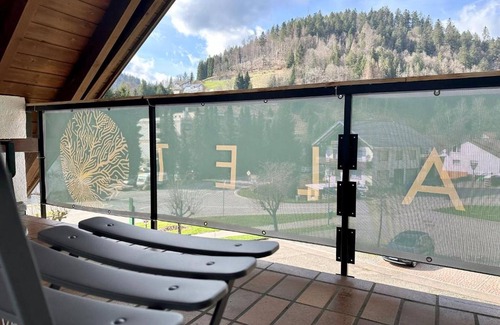 Todtmoos Apartment | Doppelzimmer mit Balkon