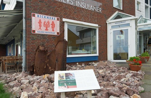 Helgoland House | Doppelzimmer zur Seeseite mit Balkon/terrasse - Hotel Rickmers Insulaner