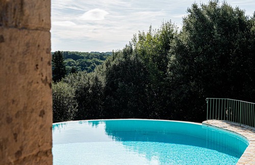 Castelnaud-la-Chapelle House | Dordogne, exceptional chateau with view and swimming pool