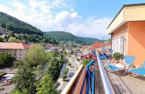 Bad Wildbad Apartment | Double room with balcony