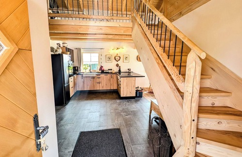 Mauth Ski Chalet | ⭐️⭐️⭐️⭐️⭐️ Dream Chalet Pfingstrose in the Bavarian Forest with wood-burning stove and sauna
