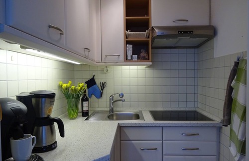 Haffkrug Apartment | Dream sea view apartment i. d. 1st row, underground parking, pool u. beach chair