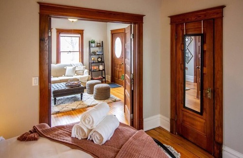Cedar Rapids House | Dreamy cottage in prime Newbo location - Wheelchair and Pet Friendly - steps from bars, cafes and re