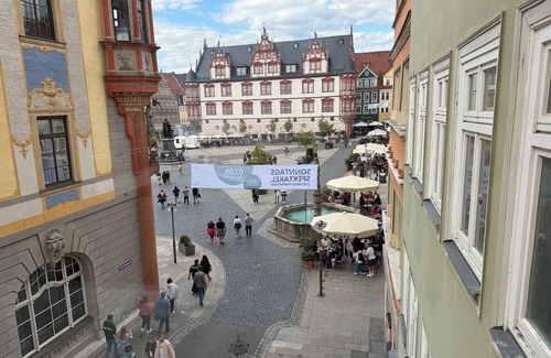 Coburg Apartment | DREAMZzz Suite with a view of the market square l center