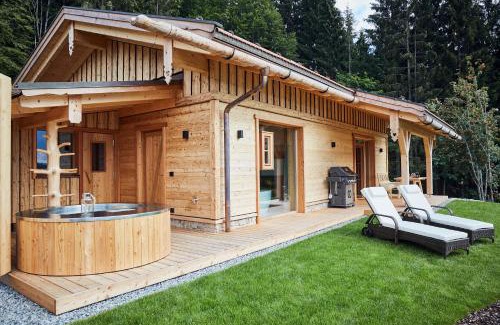 Haidmuhle Ski Chalet | Dreisessel-Chalets im bayerischen Wald - Chalet Plöckenstein - mit Whirlpool-Sauna-Kamin