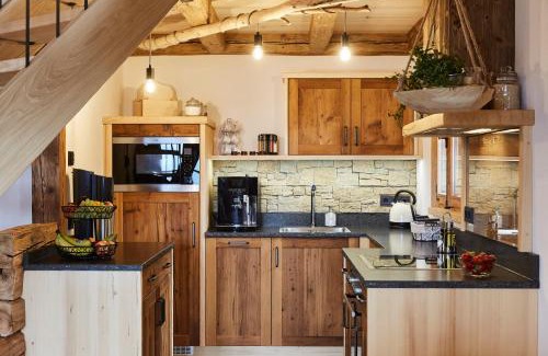 Haidmuhle Ski Chalet | Dreisessel-Chalets im bayerischen Wald - Chalet Plöckenstein - mit Whirlpool-Sauna-Kamin