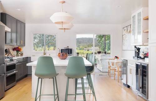Healdsburg House | Dry Creek Retreat- Bocce, Vineyard Views, EV Charger, 5 minutes to the square!