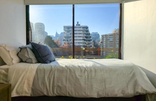 El Golf Apartment | Duplex a pasos de barrio El Golf en Las Condes