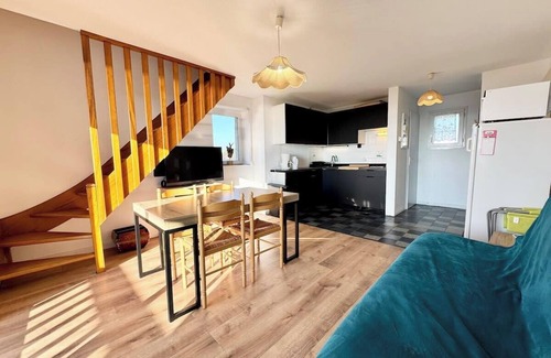Guidel-Plages Apartment | Duplex - Balcon - Vue océan 180