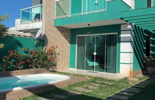 Sao Vicente de Paula House | Duplex C/piscina, Área Gourmet e Vista Para o mar