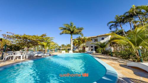 Ponta das Canas House | Duplex no Resort Praias Brancas saida para o mar