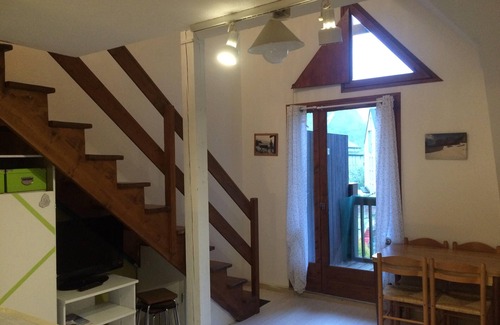Bagneres-de-Luchon Apartment | Duplex T2 Cabin at the foot of the cable cars with parking