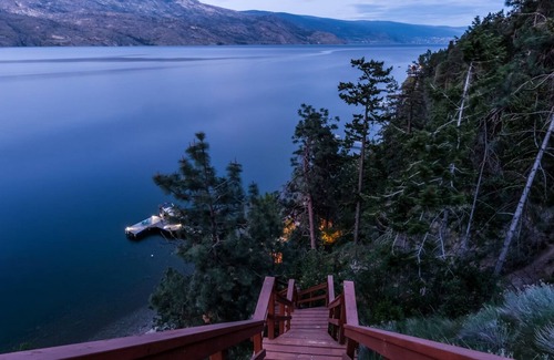Central Okanagan Apartment | Eagle's Nest Lakefront Retreat on Paragon Estate