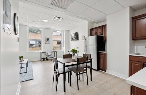 Central Business District Apartment | East 225 I Modern Studio in Downtown Rochester