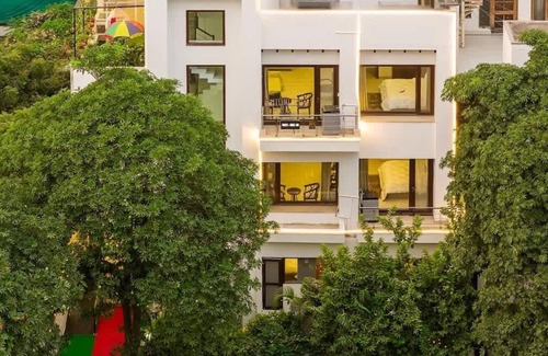 Sector 39 Apartment | Eco Charm in Every Corner w/Balcony