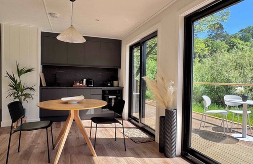 Market Drayton Cabin | Eco-Retreat with River Views in Shropshire