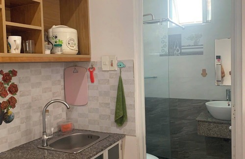 Son Tra Apartment | Economy Studio | garden view, beach-near, central, garden café on ground floor
