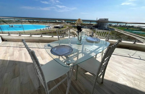 Coastal Region Apartment | Ecuabook Estudio 0 Familiar balcón Resort en Karibao