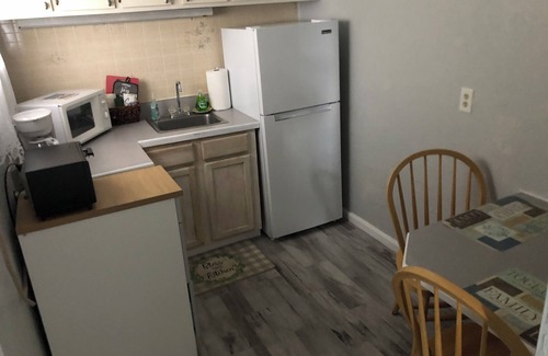 Cocoa Beach Apartment | efficiency room, wth fridge, microwave,coffeemaker toaster oven