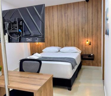 Cali Apartment | Ejecutivo Loft, Con Terraza Privada, en Cali La Sucursal Del Cielo a pocos Pasos de Imbanaco